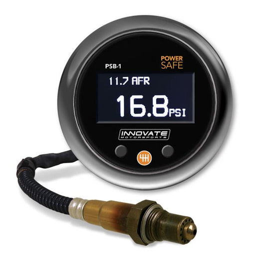Innovate Motorsports 3892 PSB-1 PowerSafe boost and wideband gauge kit