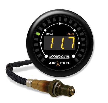 Innovate Motorsports 3918 MTX-L Plus digital AFR gauge kit with 8 foot O2 sensor
