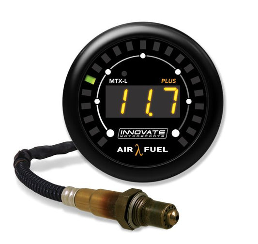 Innovate Motorsports 3918 MTX-L Plus digital AFR gauge kit with 8 foot O2 sensor