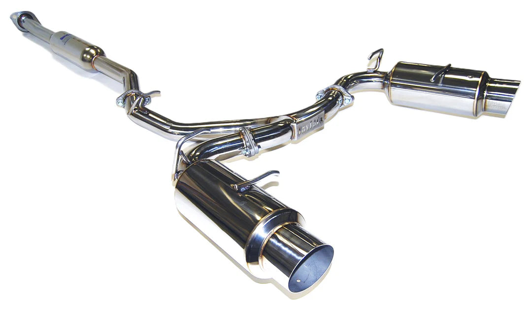 Invidia HS12SSTGTP Dual N1 Stainless Tips Cat-Back Exhaust – 2012+ Subaru BRZ / Toyota 86