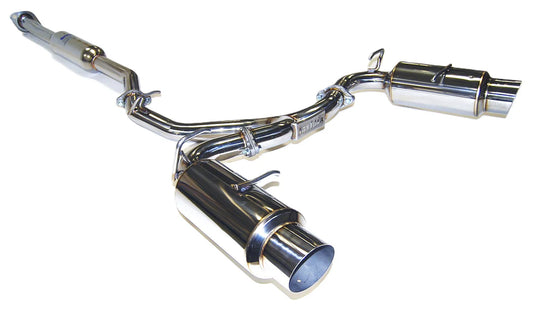 Invidia HS12SSTGTP Dual N1 Stainless Tips Cat-Back Exhaust – 2012+ Subaru BRZ / Toyota 86