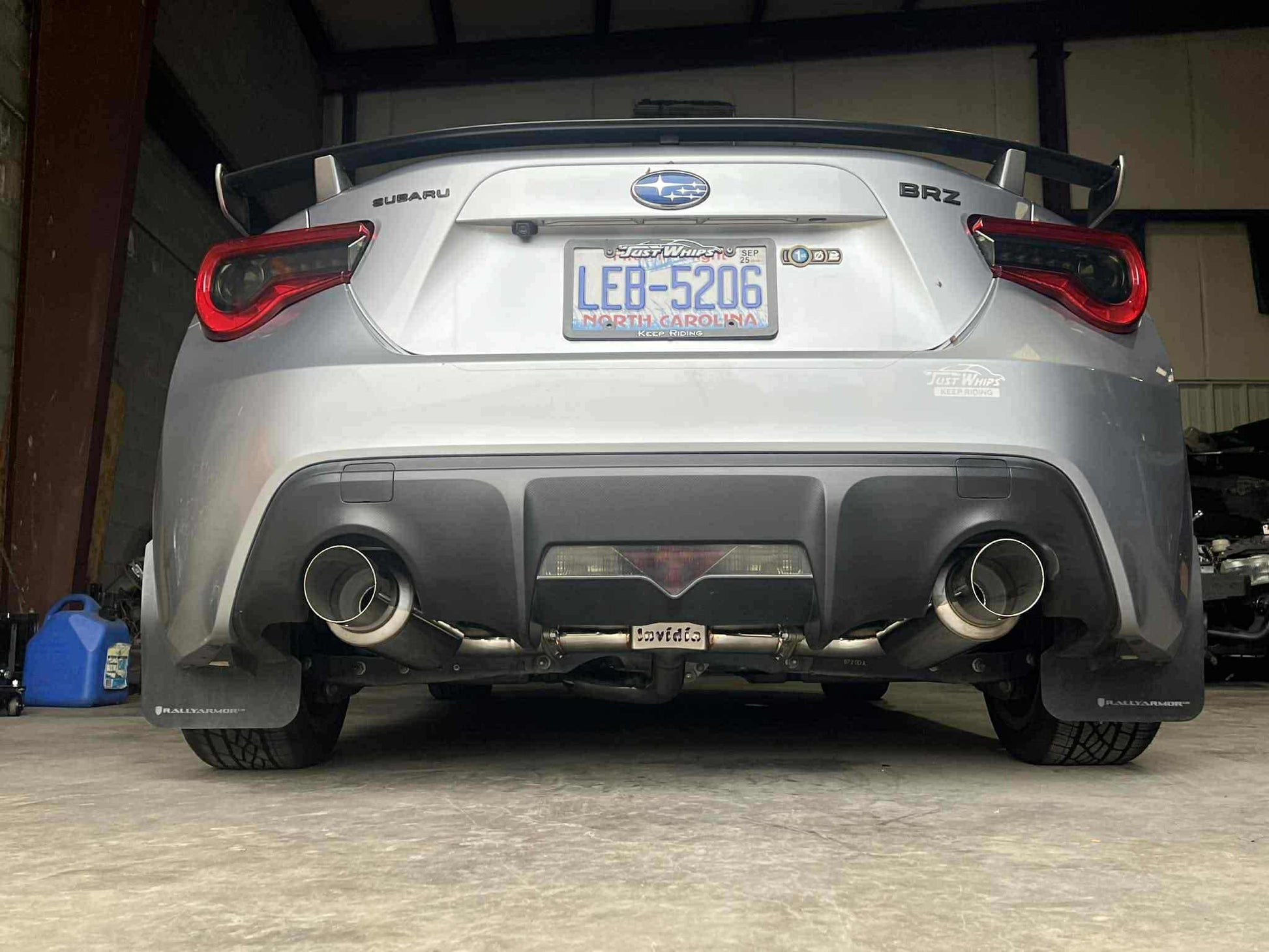Invidia HS12SSTGTP Dual N1 Stainless Tips Cat-Back Exhaust – 2012+ Subaru BRZ / Toyota 86
