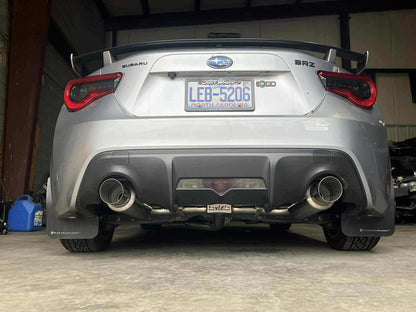 Invidia HS12SSTGTP Dual N1 Stainless Tips Cat-Back Exhaust – 2012+ Subaru BRZ / Toyota 86