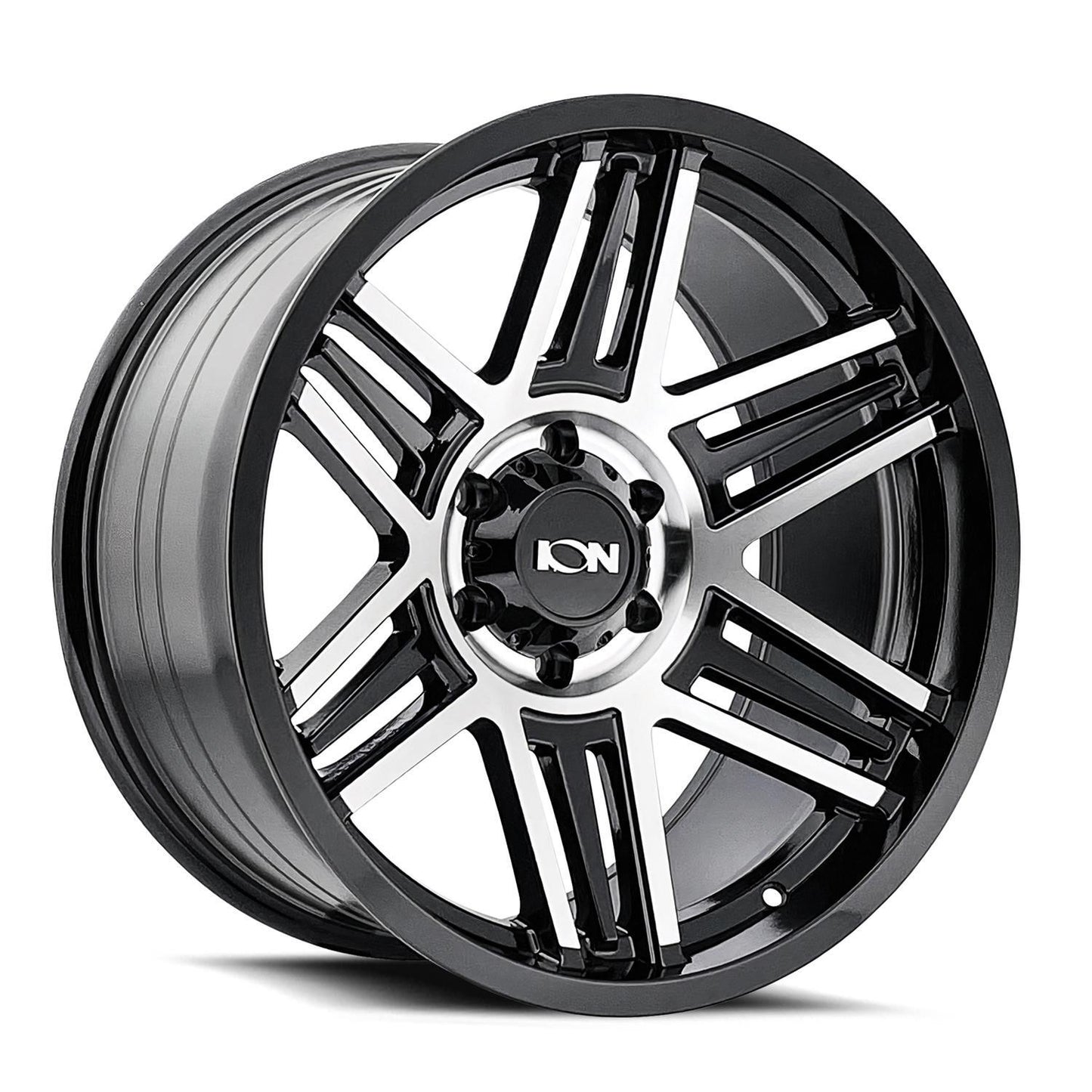 ION Type 147 17x9 / 5x127 BP / 0mm Offset / 78.1mm Hub Black/Machined Wheel