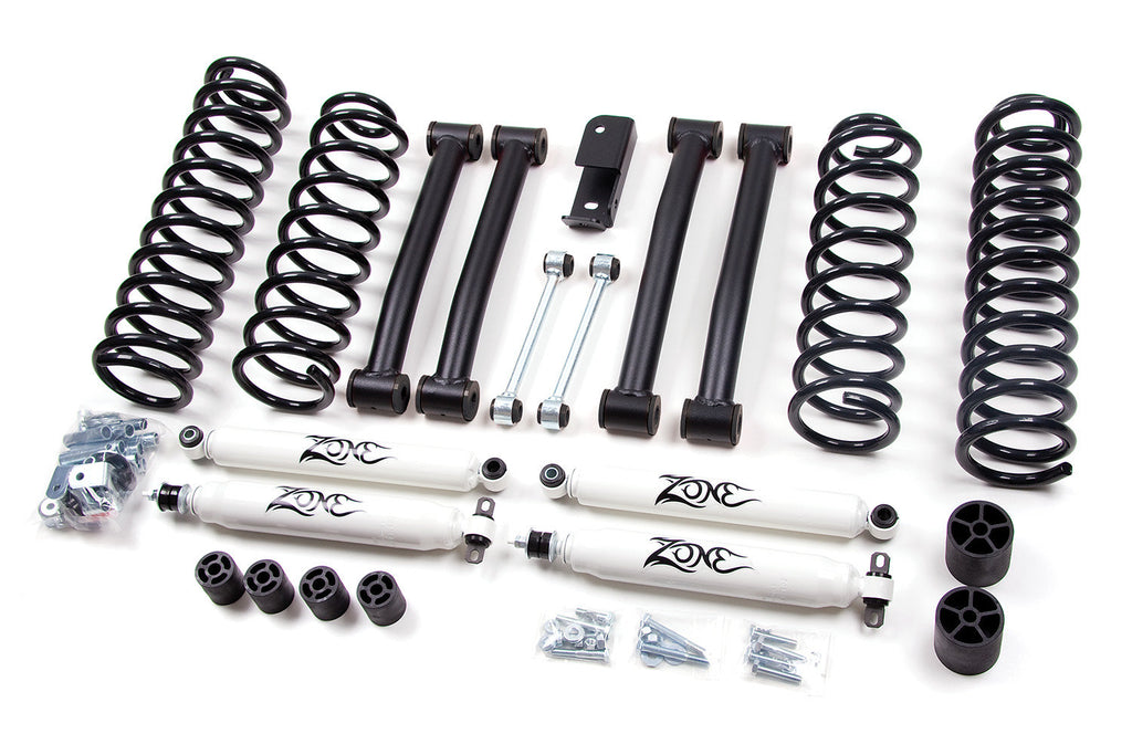 Zone Offroad 93-98 Jeep ZJ 4in Suspension System