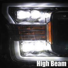 Load image into Gallery viewer, AlphaRex 18-20 Ford F150 NOVA-Series LED Projector Headlights Chrome - 880181