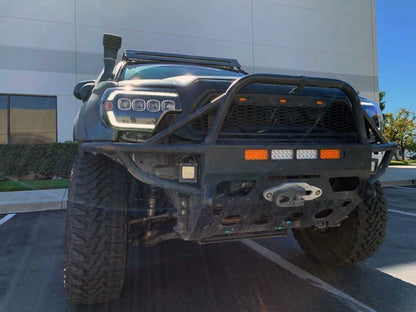AlphaRex 12-15 Toyota Tacoma NOVA-Series LED Projector Headlights Alpha-Black - 880752 AlphaRex