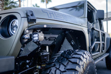 Load image into Gallery viewer, DV8 Offroad 2018+ Jeep Wrangler JL Front Inner Fenders - Black INFEND-03FB