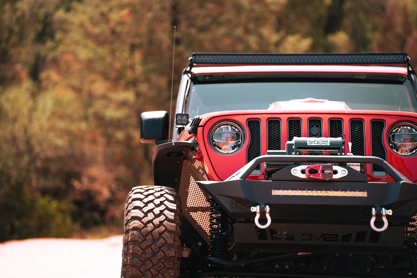 DV8 Offroad 2018+ 2025 Jeep Wrangler JL/Gladiator LED Projector Headlights  HLCJL-01