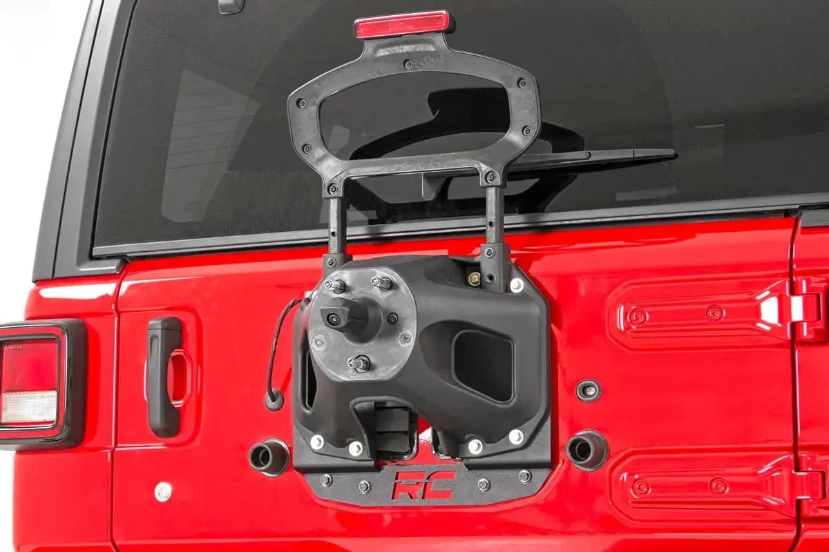 Rought Country Tire Carrier Relocation Plate for Jeep Wrangler 10526 Rough Country