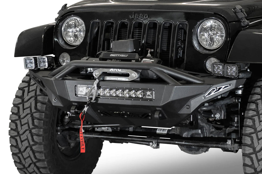 2007-2018 JEEP WRANGLER JK STEALTH FIGHTER FRONT BUMPER | HERITAGE F951232080103