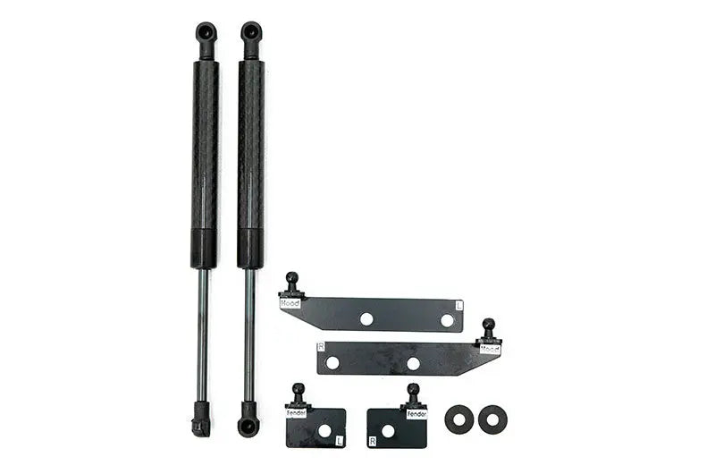 OLM Carbon Fiber Wrapped Hood Struts - 2022+ BRZ/86