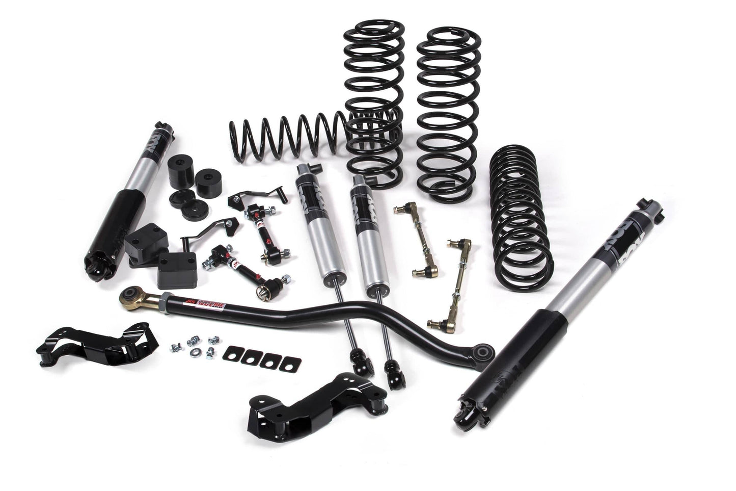 JKS Jeep JL J-Kontrol 3in 2Dr w/Fox 2.0 Performance Series Shocks STD Rate Coils