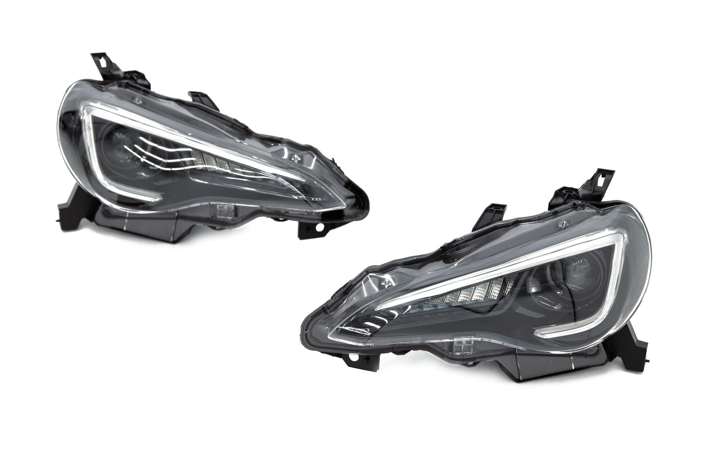 OLM Sequential Style Headlights w/ 6000k HID - 13+ FT86 / BRZ