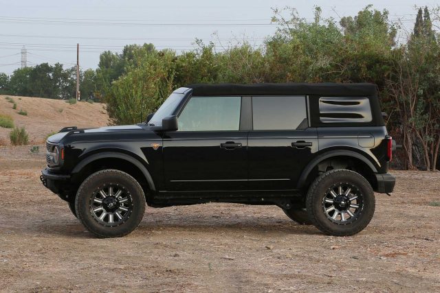 2021+ Ford Bronco 3in UCA Kit w/ Uniballs and Shock Spacers use with Non-Bilstein Shocks