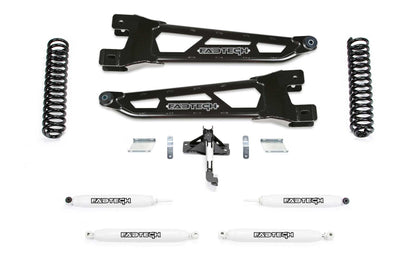 Fabtech 23-24 Ford F250/F350 4WD 2.5in Radius Arm Lift Kit w/ Performance Shocks
