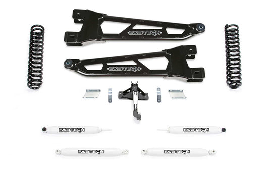 Fabtech 23-24 Ford F250/F350 4WD 2.5in Radius Arm Lift Kit w/ Performance Shocks