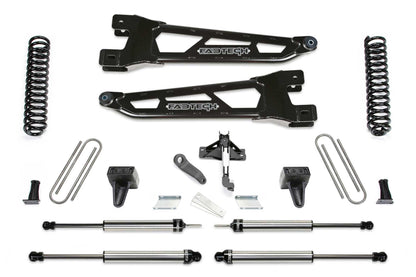 Fabtech 23-24 Ford F250/350 4WD Diesel 4in Radius Arm Lift Kit Dirt Logic 2.25 Shocks