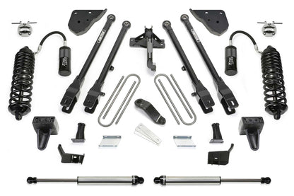 Fabtech 6″ 4 Link Lift Kit – Front Dirt Logic 4.0 Resi Coilovers & Rear Dirt Logic 2.25 Shocks – K2420DL