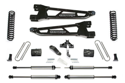 Fabtech 23-24 Ford F450/F550 4WD 6in Radius Arm Lift Kit w/ Dirt Logic 2.25 Shocks