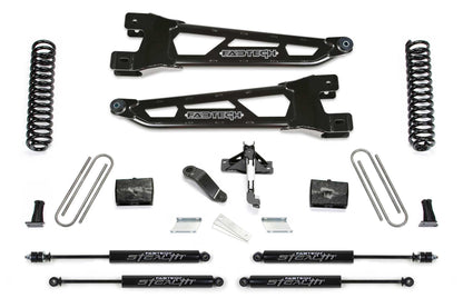Fabtech 23-24 Ford F450/F550 4WD 6in Radius Arm Lift Kit w/ Stealth Shocks