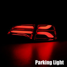 Load image into Gallery viewer, AlphaRex 20-22 Tesla Model Y (With Stock Amber Turn Signal) PRO-Series LED Tail Lights Jet Black - 601030