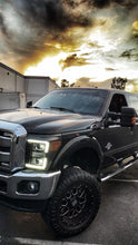 Load image into Gallery viewer, AlphaRex 11-16 Ford Super Duty LUXX-Series LED Projector Headlights Alpha-Black - 880143