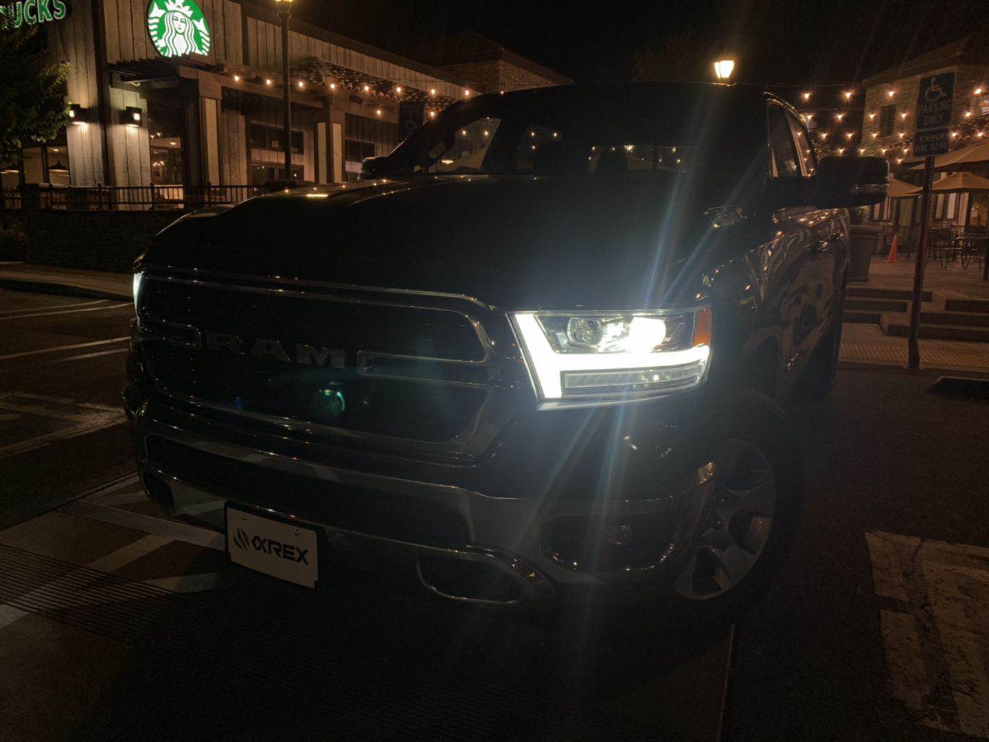 AlphaRex 19-23 Ram 1500 LUXX-Series LED Projector Headlights Chrome - 880544 AlphaRex