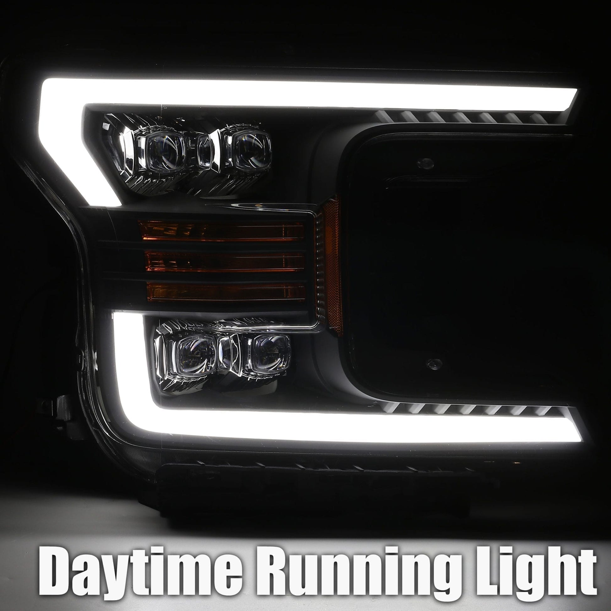 AlphaRex 18-20 Ford F150 NOVA-Series LED Projector Headlights Chrome - 880181 AlphaRex