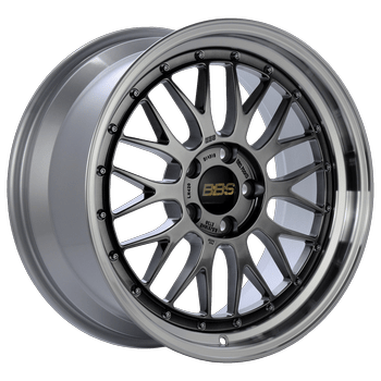 BBS LM 20x9.5 5x112 ET8 Diamond Black Wheel 67mm PFS/Clip Required