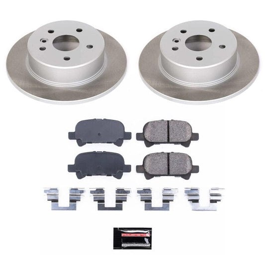 Power Stop 00-04 Toyota Avalon Front and Rear Semi-Coated Rotor Kit