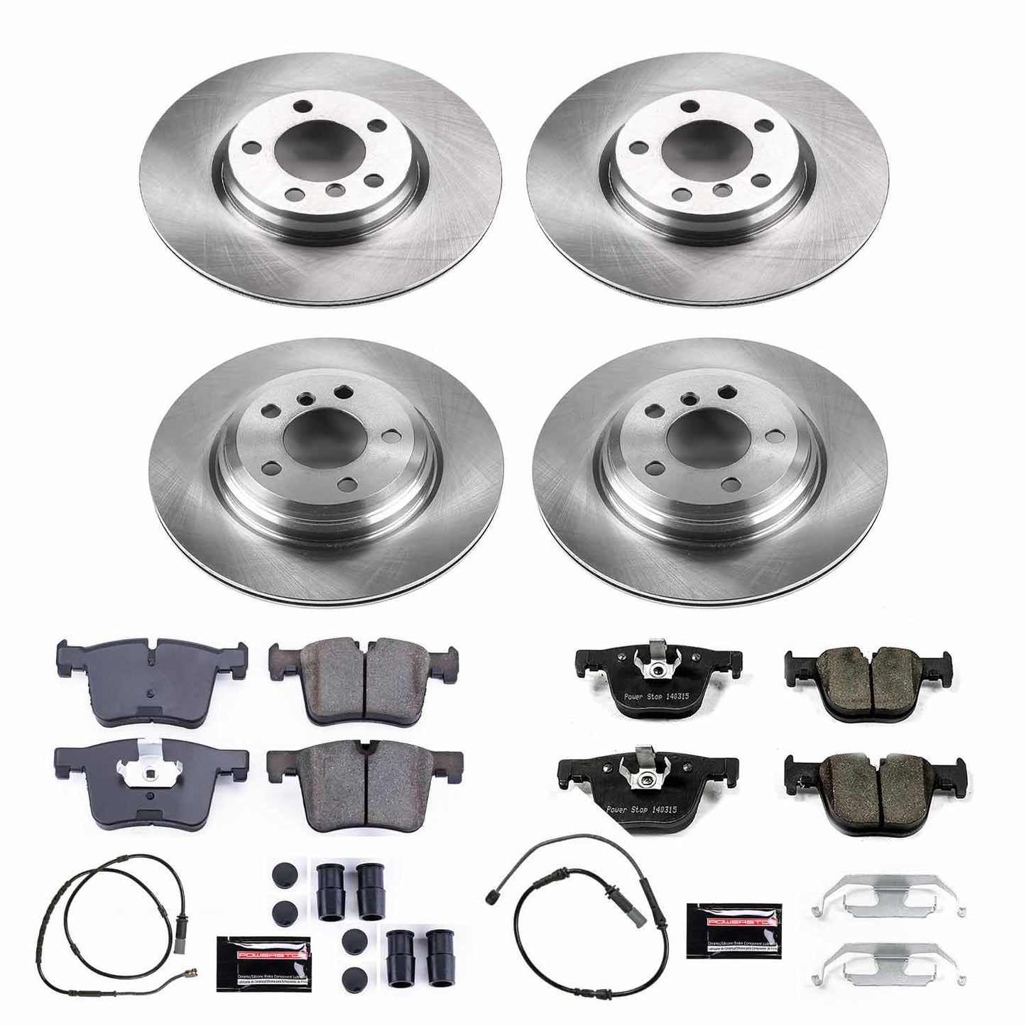 Power Stop 2015 BMW 328i xDrive Front & Rear Autospecialty Brake Kit