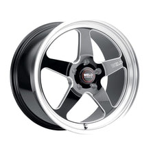 Load image into Gallery viewer, Weld 17x10 / 5x114.3 / ET +49 Belmont Drag S157 Wheel - Gloss Black W/ Milled Spokes