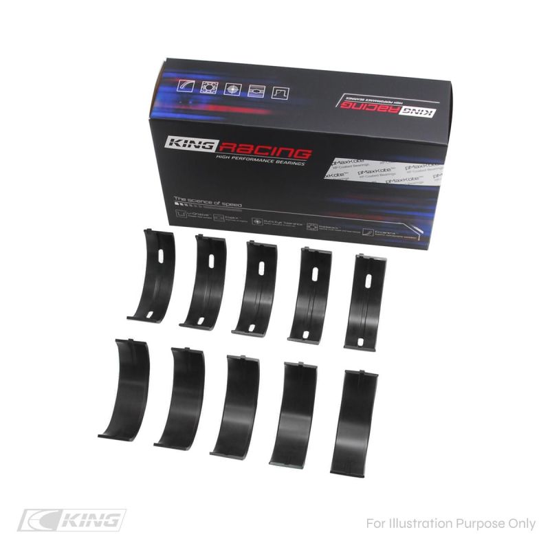King Honda K20 (Size 0.25mm) Performance Coated Main Bearing Set