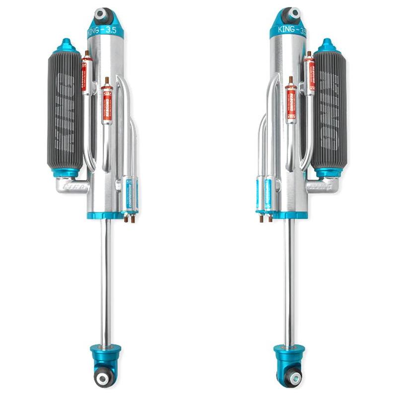King Shocks 2021+ RAM 1500 TRX Rear 3.5 Race Internal Bypass w/ Finned Res Shock (Pair)