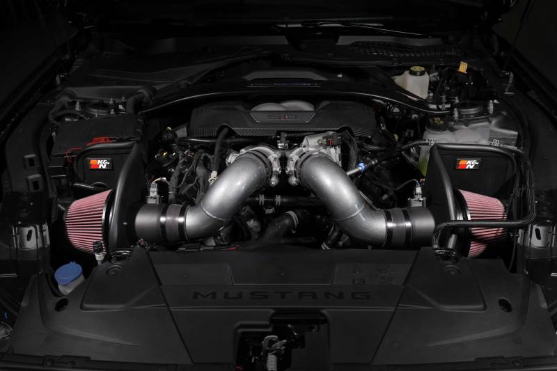 K&N 69-3541TC Typhoon cold air intake for 2024-2026 Ford Mustang V8