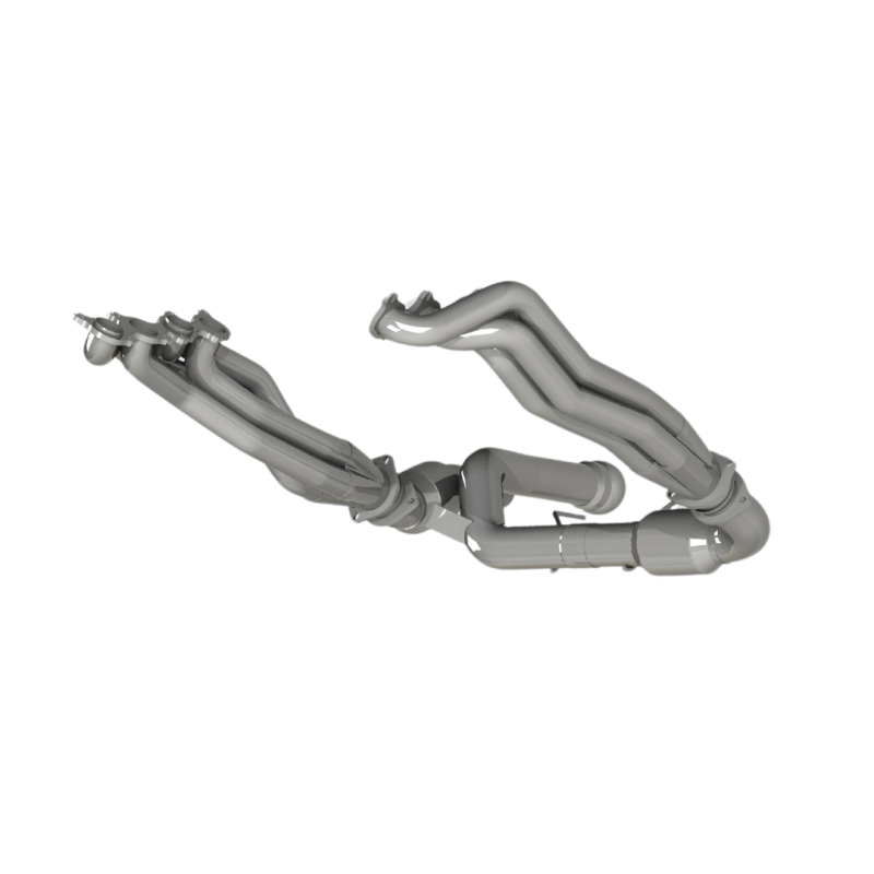 Kooks 1372H640 2 inch long tube headers with H.O. GREEN catted connections for 2023-2025 Ford F-150 Raptor R 5.2L