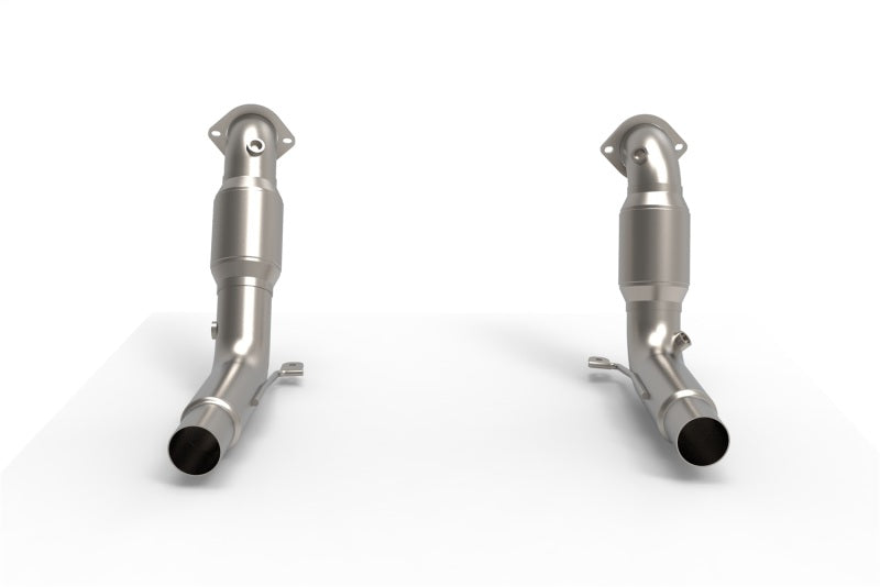 Kooks 15123300 GREEN catted downpipes for 2025-2026 Ford Explorer ST and 2025 Lincoln Aviator 3.0L V6
