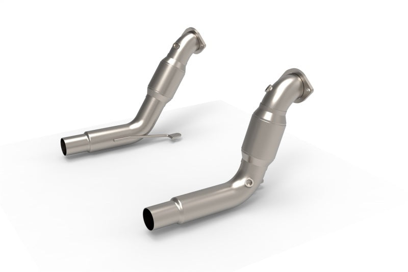 Kooks 15123300 GREEN catted downpipes for 2025-2026 Ford Explorer ST and 2025 Lincoln Aviator 3.0L V6