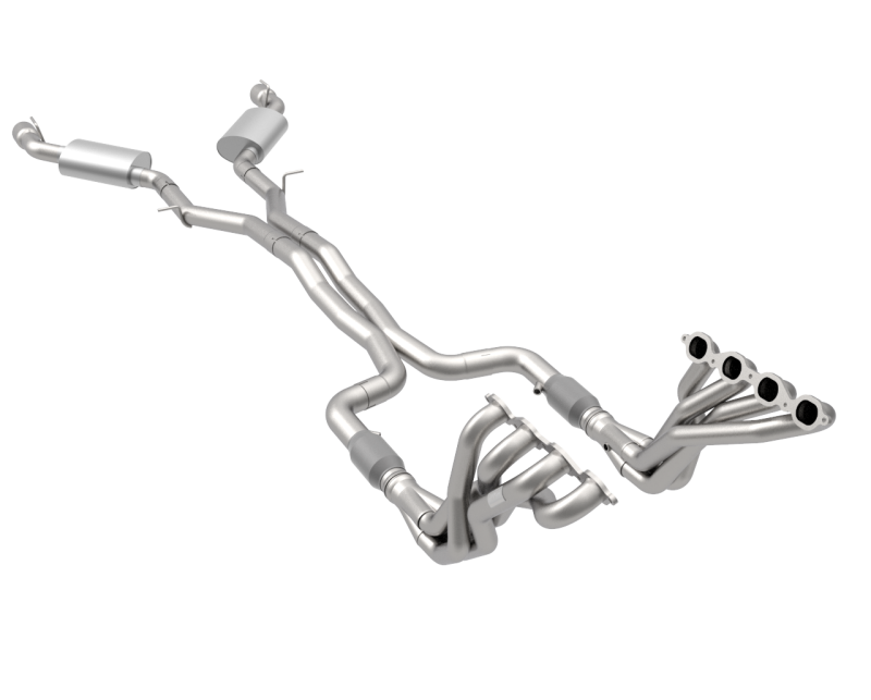 Kooks 16-23 Chevrolet Camaro SS/ 17-23 ZL1 6.2L 2in Headers & Green Exhaust Kit w/Polished Dual Tips