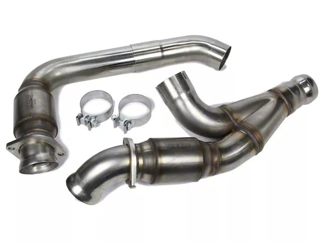 Kooks 28623200 3 inch stainless catted Y-pipe for 2019-2024 Silverado and Sierra 1500 5.3L