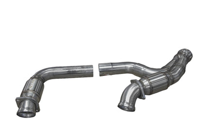 Kooks 28633200 3 inch stainless catted Y-pipe for 2019-2024 Silverado and Sierra 1500 6.2L