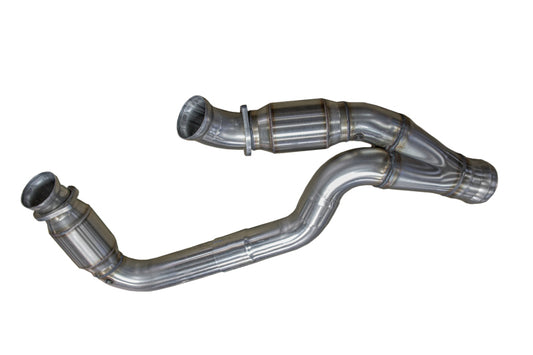 Kooks 28633200 3 inch stainless catted Y-pipe for 2019-2024 Silverado and Sierra 1500 6.2L