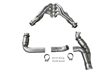 Kooks 2863H420 1-7/8 long tube headers with catted Y-pipe for 2019-2024 Silverado and Sierra 1500 6.2L