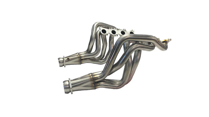 Kooks Headers 1151H422 1-7/8 inch Stainless Long Tube Headers with Catted Connection Pipes for Mustang GT 5.0L