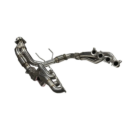 Kooks Headers 1371H430 1-7/8 inch Long Tube Headers with GREEN Catted Y Pipe for 2021-2024 Ford F150 5.0L
