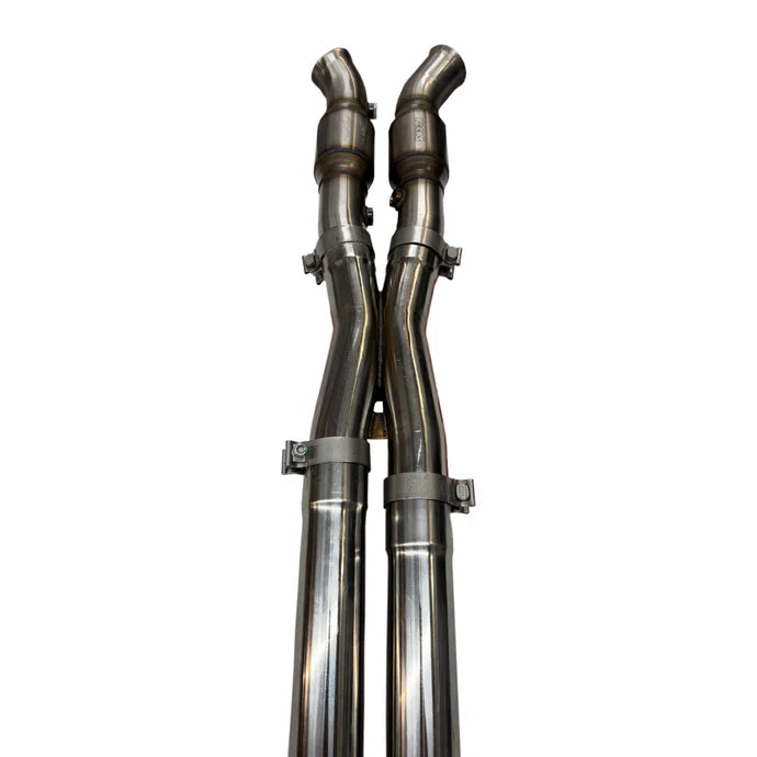 Kooks Headers 21503201 3 inch Stainless Catted X Pipe for 1997-2004 Chevrolet Corvette C5 LS1 LS6
