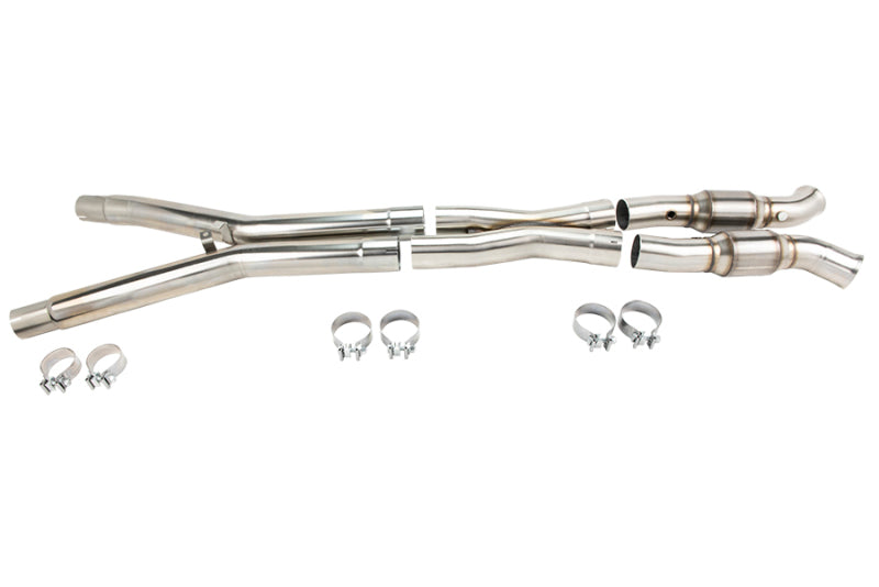 Kooks Headers 2160H221 1-3/4 inch Long Tube Headers with Catted X Pipe for 2005-2008 Corvette C6