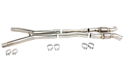 Kooks Headers 2160H221 1-3/4 inch Long Tube Headers with Catted X Pipe for 2005-2008 Corvette C6