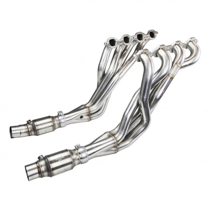 Kooks Headers 2260H420 1-7/8 inch stainless long tube headers with catted connection pipes for 2016-2024 Camaro SS